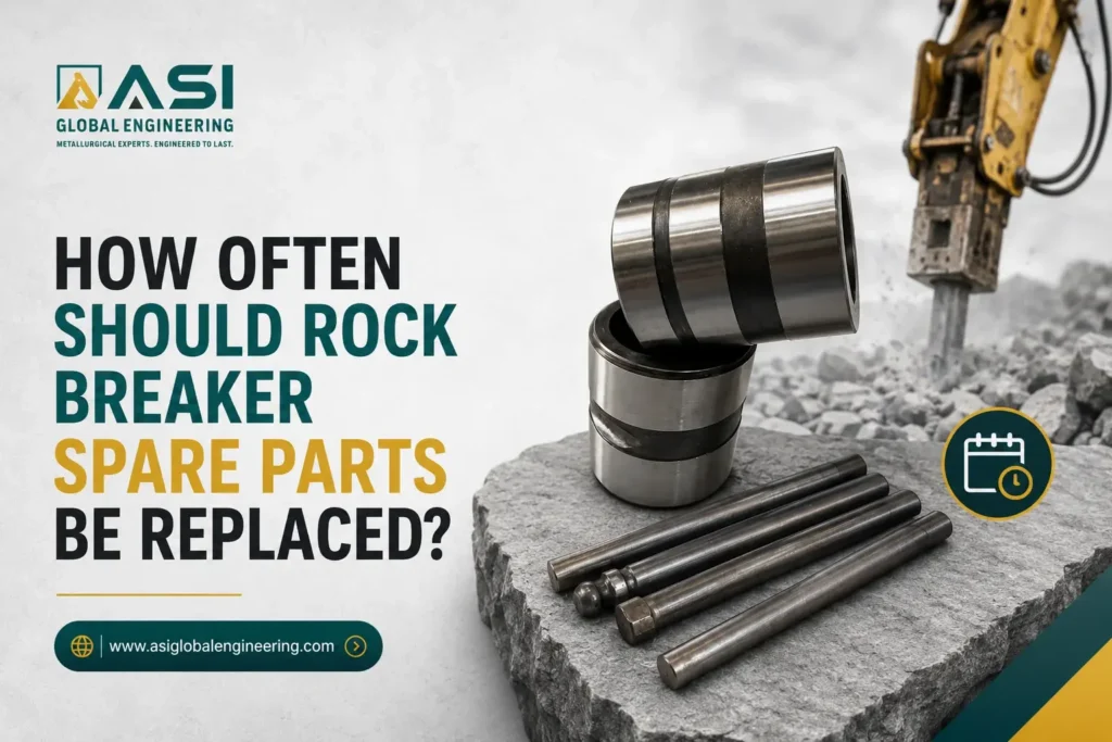 Rock Breaker Spare Parts Manufacturers